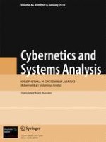 Cybernetics and Systems Analysis 1/2010