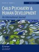 Child Psychiatry & Human Development 5/2015