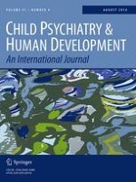 Child Psychiatry & Human Development 4/2016