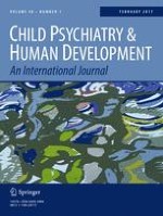 Child Psychiatry & Human Development 1/2017