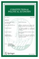 Constitutional Political Economy 1/2008