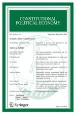 Constitutional Political Economy 3-4/2009