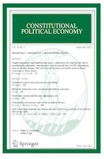 Constitutional Political Economy 3/2021