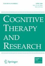 Cognitive Therapy and Research 2/2006