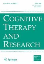 Cognitive Therapy and Research 2/2007