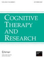 Cognitive Therapy and Research 5/2009