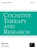 Cognitive Therapy and Research 3/2010