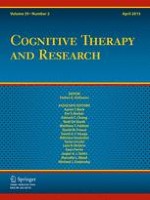 Cognitive Therapy and Research 2/2015