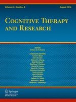 Cognitive Therapy and Research 4/2016