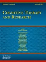 Cognitive Therapy and Research 6/2016