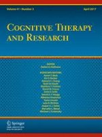 Cognitive Therapy and Research 2/2017