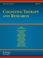 Cognitive Therapy and Research 2/2018