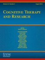 Cognitive Therapy and Research 4/2018