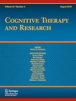 Cognitive Therapy and Research 4/2019