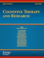 Cognitive Therapy and Research 1/2020