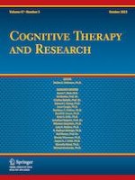 Cognitive Therapy and Research 5/2023