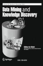 Data Mining and Knowledge Discovery 6/2022