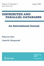 Distributed and Parallel Databases 1/2007
