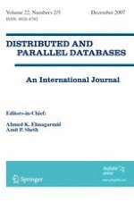Distributed and Parallel Databases 2-3/2007