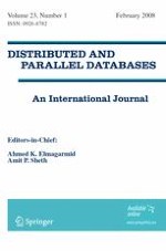 Distributed and Parallel Databases 1/2008