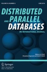Distributed and Parallel Databases 2/2016