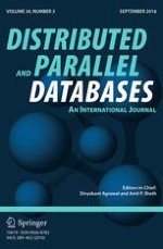 Distributed and Parallel Databases 3/2016