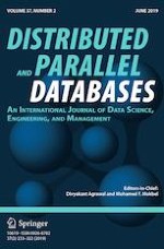 Distributed and Parallel Databases 2/2019