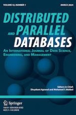 Distributed and Parallel Databases 1/2024