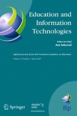 Education and Information Technologies 1/2007