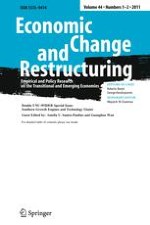 Economic Change and Restructuring 1-2/2011