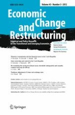 Economic Change and Restructuring 3/2012