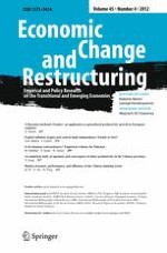 Economic Change and Restructuring 4/2012
