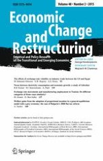 Economic Change and Restructuring 2/2015