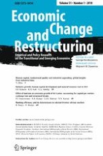 Economic Change and Restructuring 1/2018