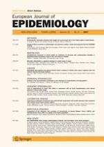 European Journal of Epidemiology 9/2007