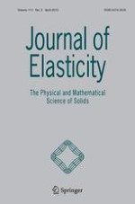 Journal of Elasticity 2/2013