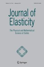 Journal of Elasticity 1/2014