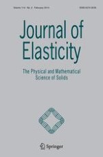 Journal of Elasticity 2/2014