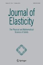 Journal of Elasticity 1/2015