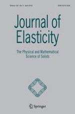 Journal of Elasticity 2/2016