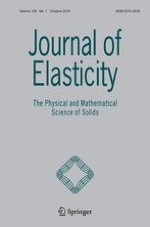 Journal of Elasticity 1/2016