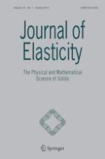 Journal of Elasticity 1/2019