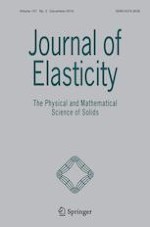 Journal of Elasticity 2/2019