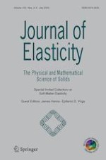 Journal of Elasticity 4-5/2023