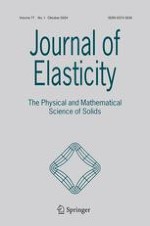 Journal of Elasticity 1/2004
