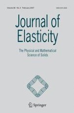 Journal of Elasticity 2/2007