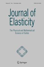 Journal of Elasticity 2/2009