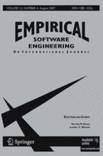 Empirical Software Engineering 4/2007