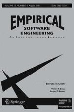 Empirical Software Engineering 4/2008