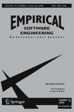 Empirical Software Engineering 6/2008